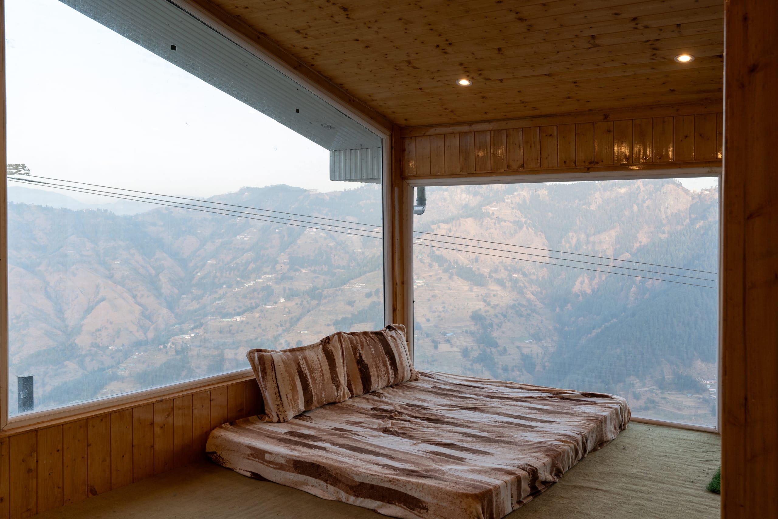 Bonfire gathering under stars